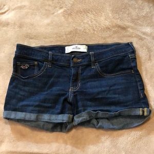 Hollister jean shorts